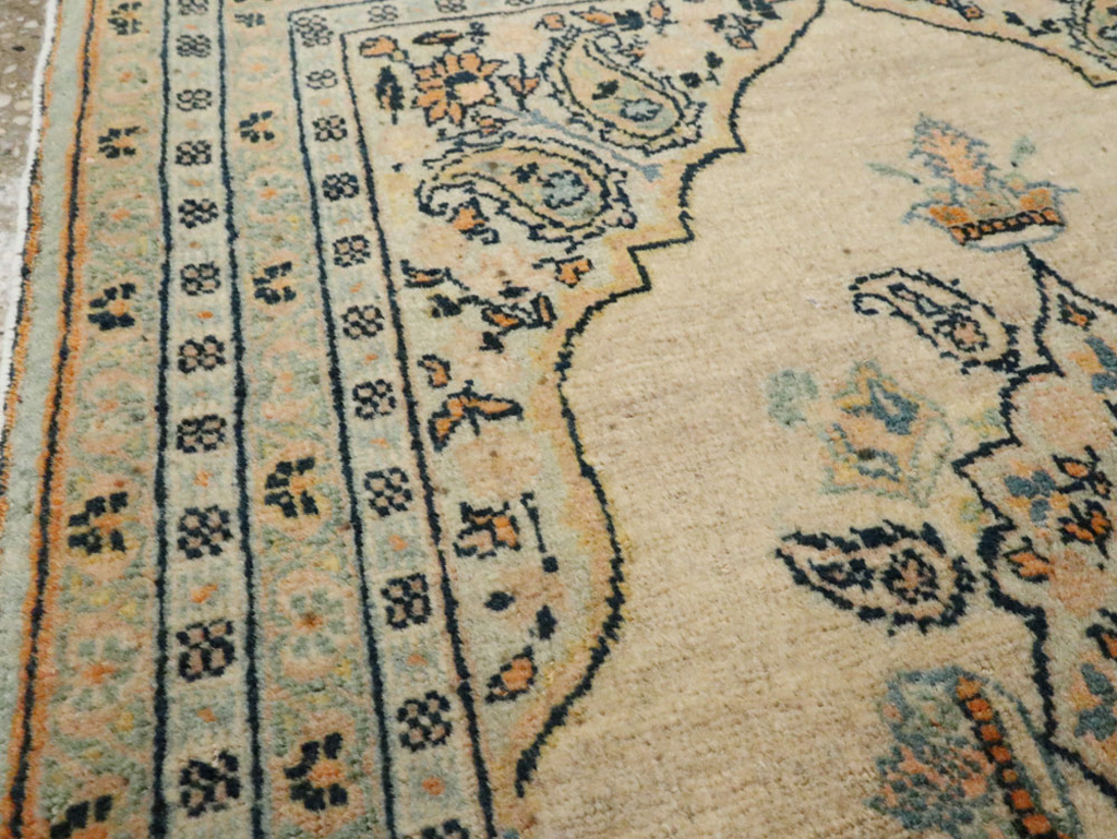 Antique Persian Tabriz Hagi Jalili Rug, No.25041 - Staging