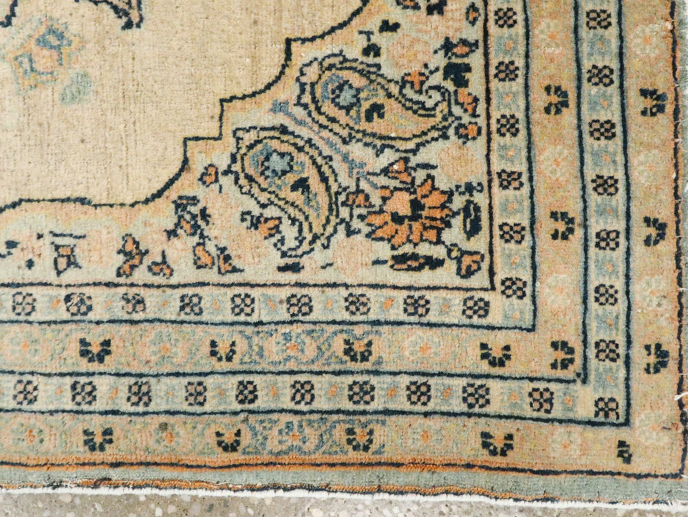 Antique Persian Tabriz Hagi Jalili Rug, No.25041 - Staging