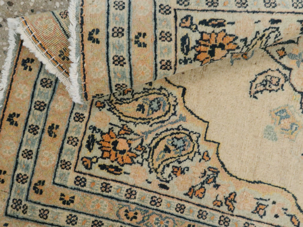 Antique Persian Tabriz Hagi Jalili Rug, No.25041 - Staging