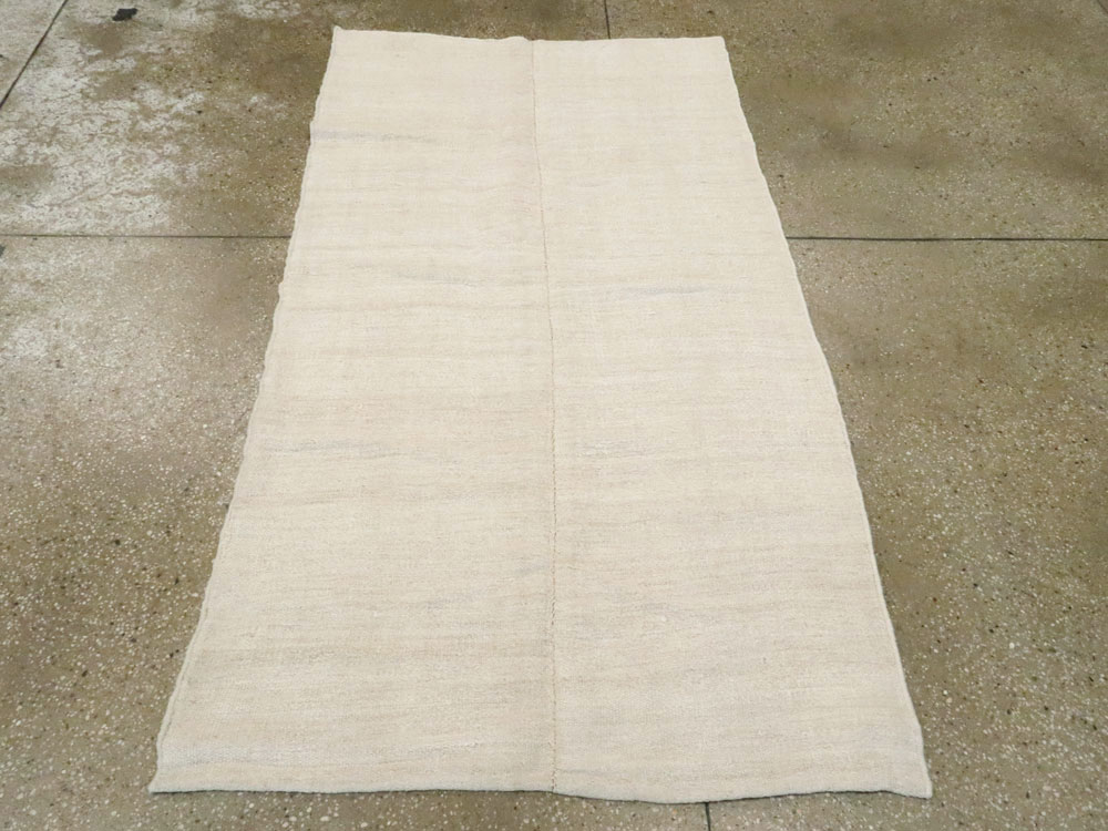 Vintage Turkish Flatweave Kilim, No.25047 - Staging