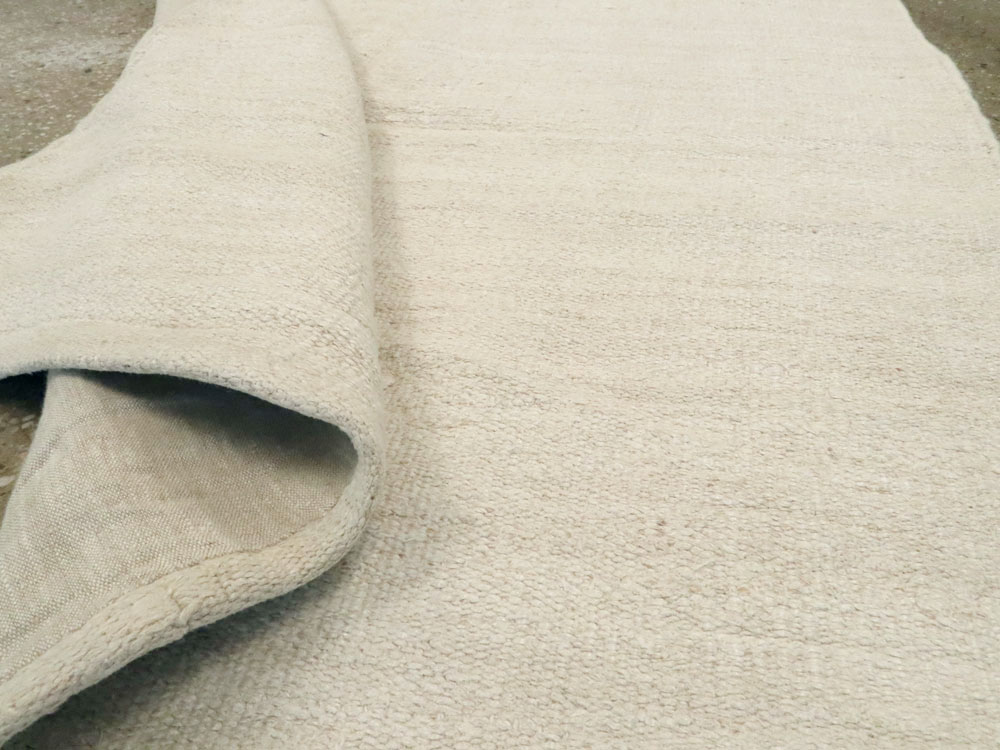 Vintage Turkish Flatweave Kilim, No.25047 - Staging