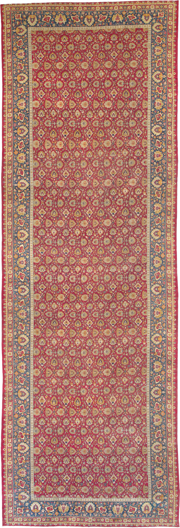 Antique Indian Lahore Carpet, No.25075 - Staging