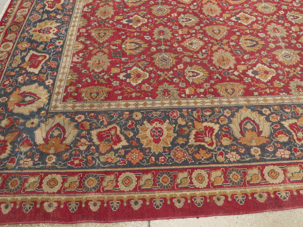 Antique Indian Lahore Carpet, No.25075 - Staging