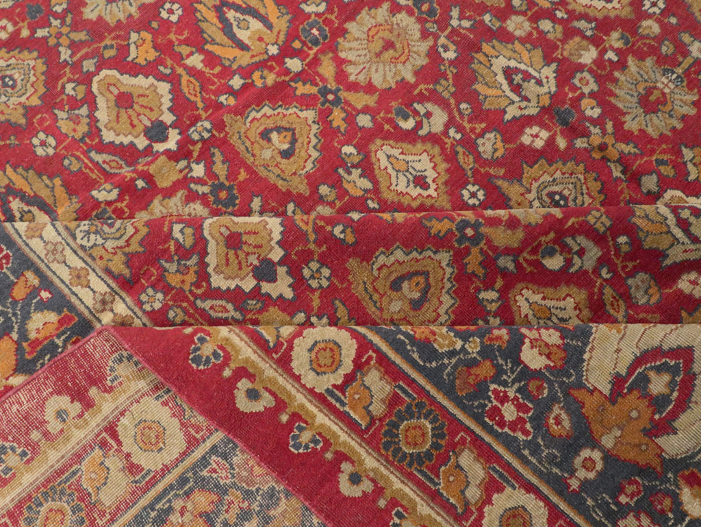 Antique Indian Lahore Carpet, No.25075 - Staging