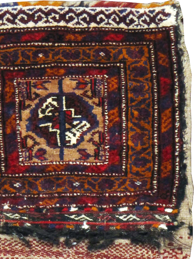Vintage Persian Bag Face, No.25077 - Staging