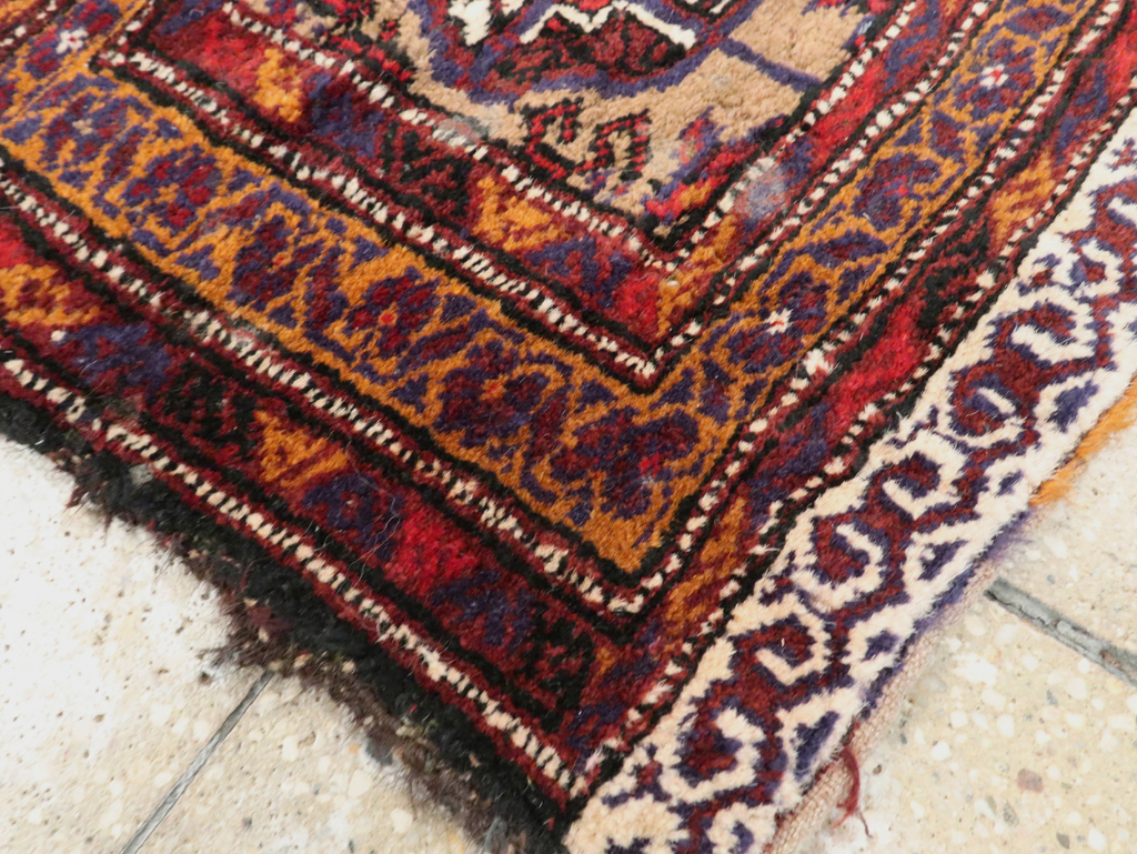 Vintage Persian Bag Face, No.25077 - Staging