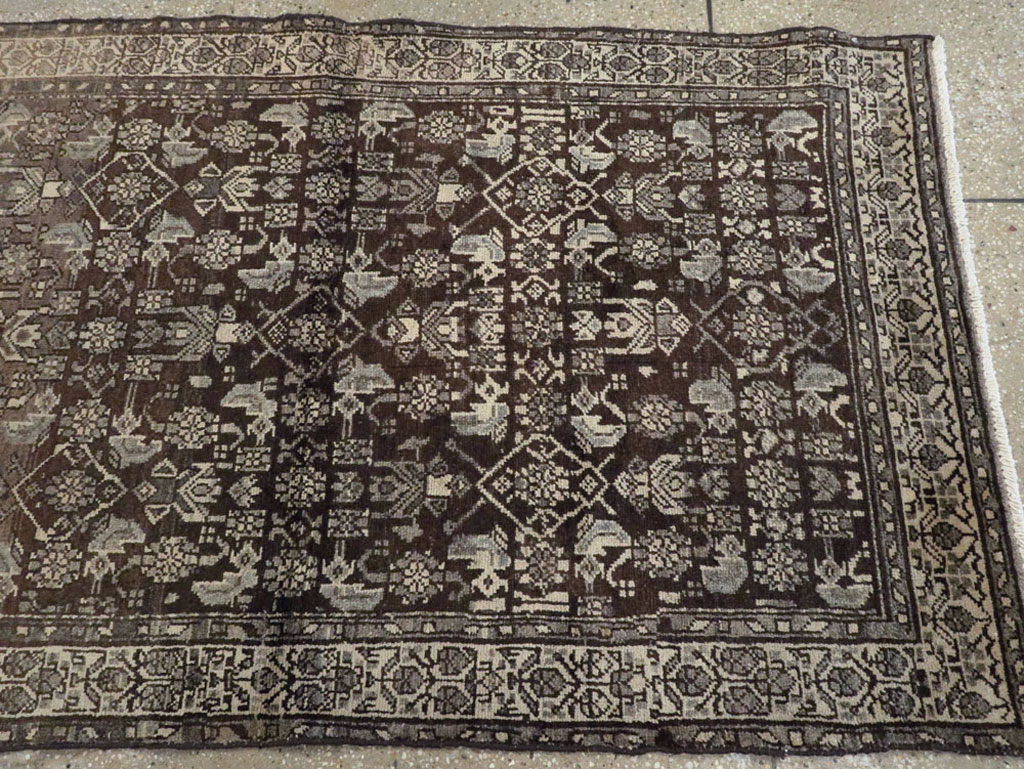 Vintage Persian Malayer Rug, No.25079 - Staging