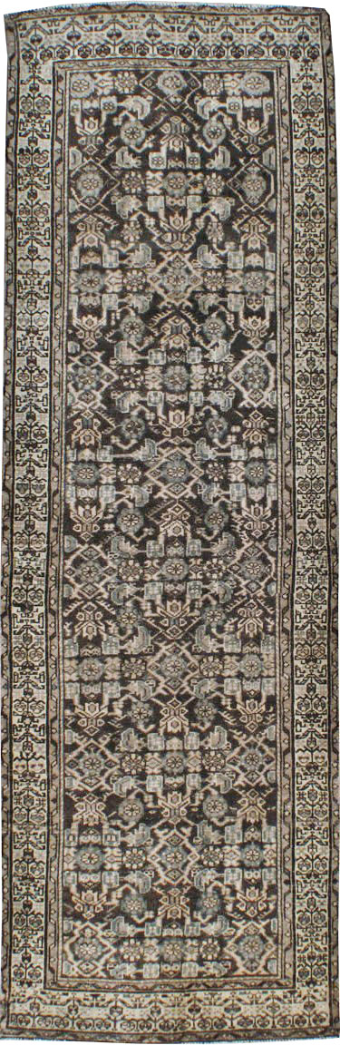 Vintage Persian Malayer Runner, No.25080 - Staging