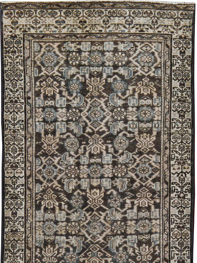 Vintage Persian Malayer Runner, No.25080 - Staging