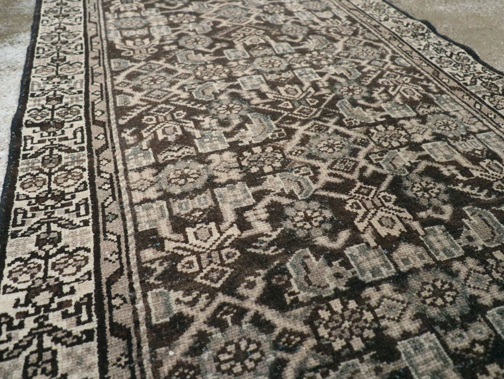 Vintage Persian Malayer Runner, No.25080 - Staging