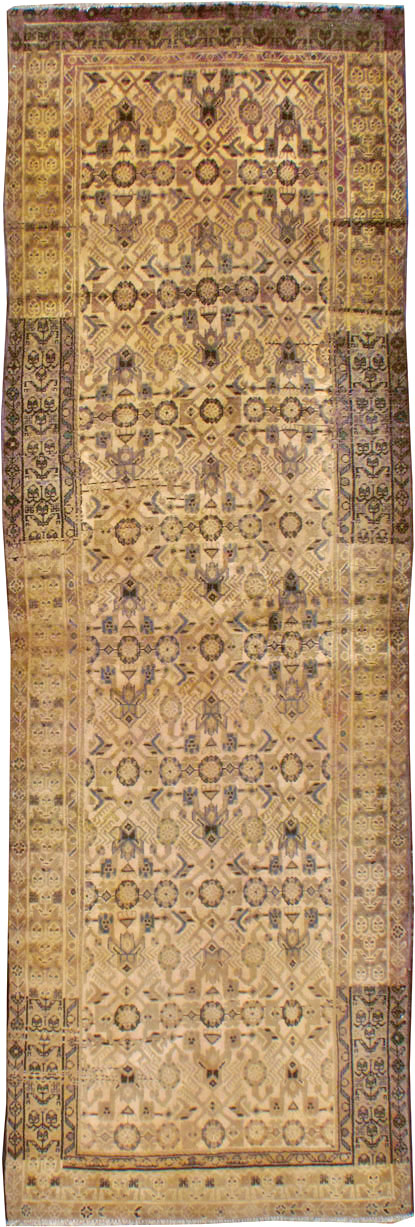 Vintage Persian Malayer Runner, No.25081 - Staging