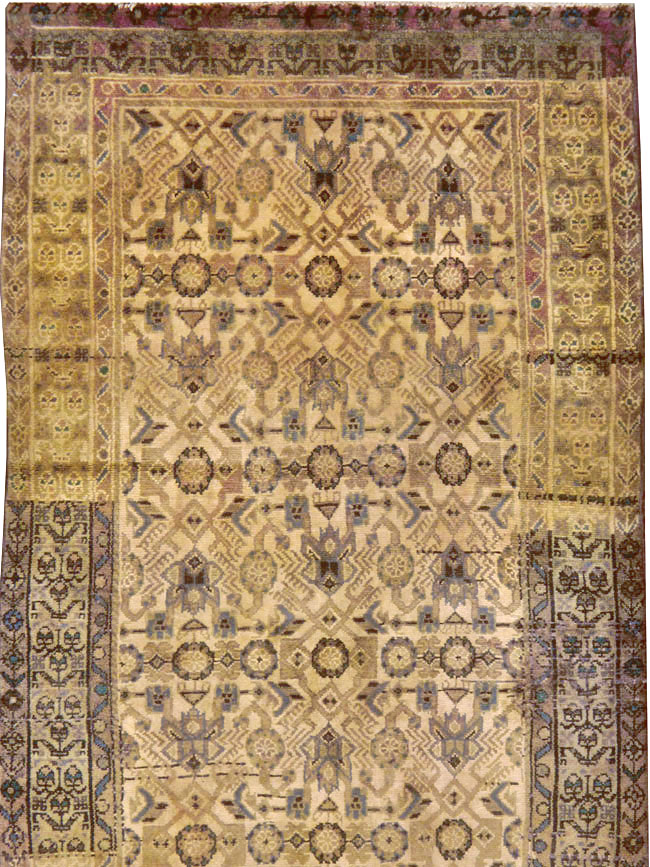 Vintage Persian Malayer Runner, No.25081 - Staging