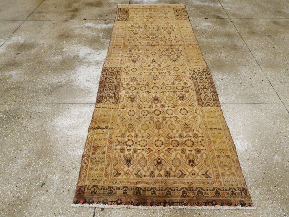 Vintage Persian Malayer Runner, No.25081 - Staging