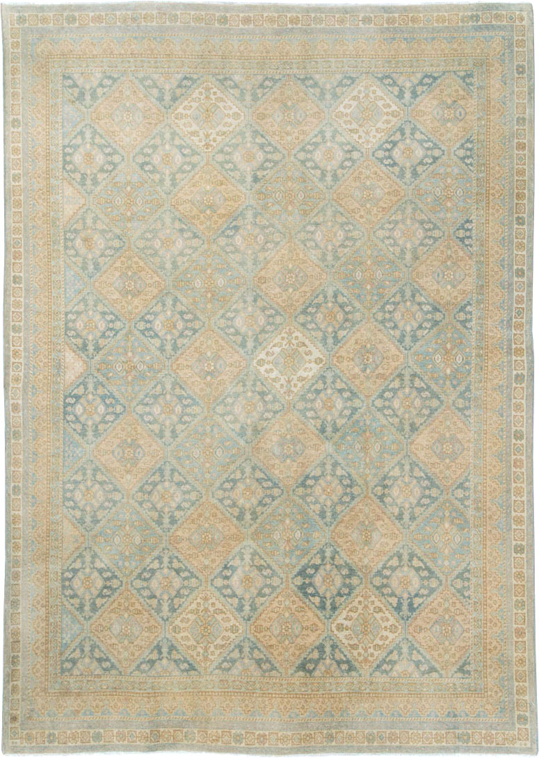Vintage Persian Afshar Rug, No.25082 - Staging