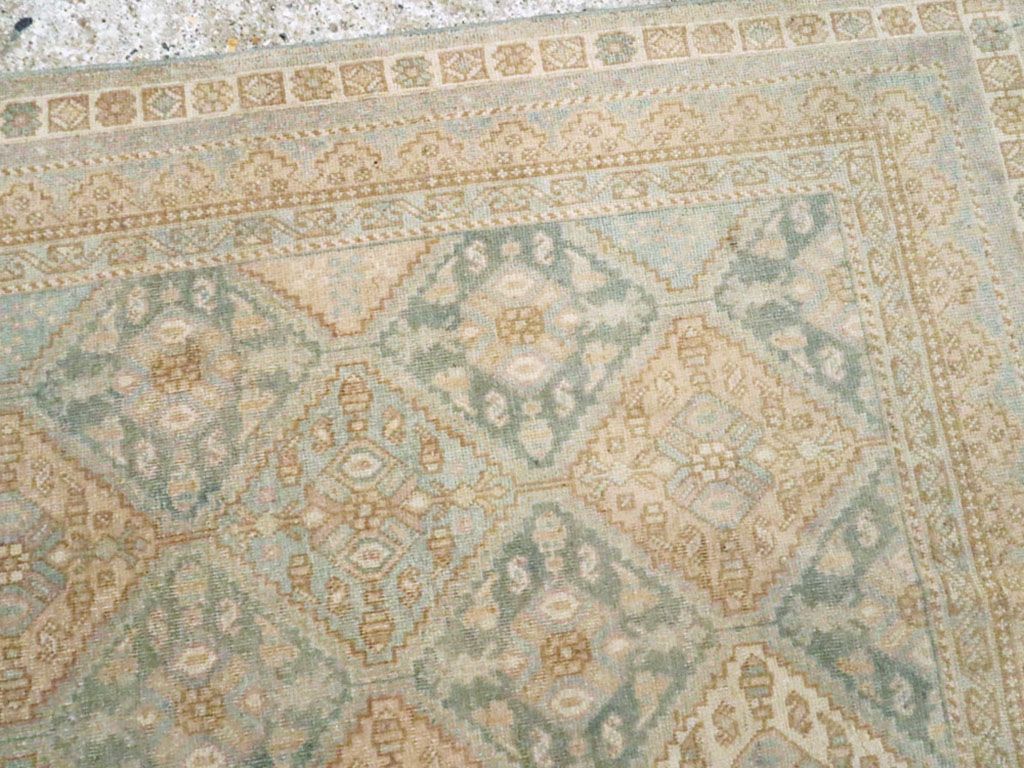 Vintage Persian Afshar Rug, No.25082 - Staging