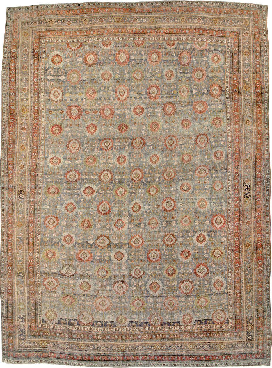 Antique Persian Bidjar Carpet, No.25114 - Staging