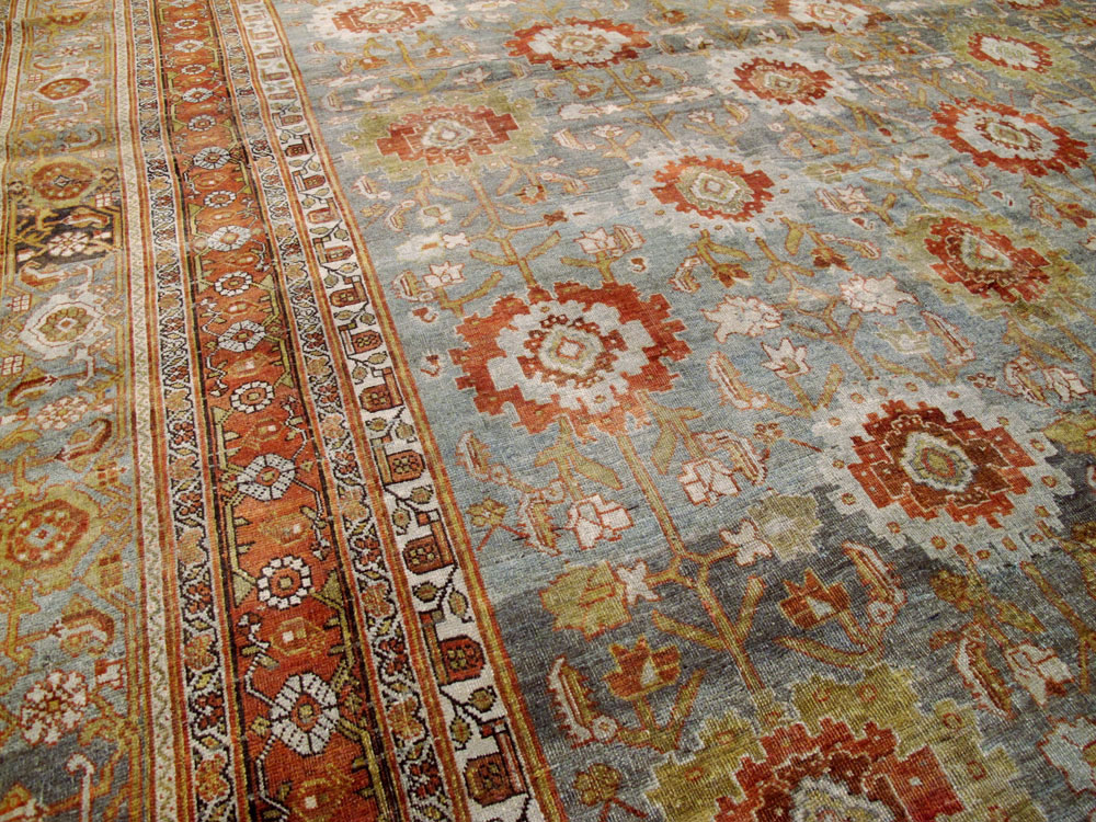 Antique Persian Bidjar Carpet, No.25114 - Staging