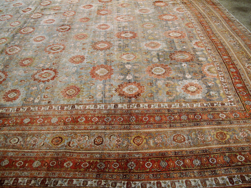 Antique Persian Bidjar Carpet, No.25114 - Staging