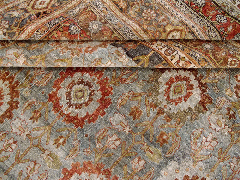 Antique Persian Bidjar Carpet, No.25114 - Staging