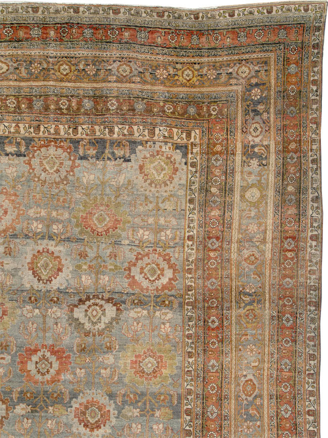 Antique Persian Bidjar Carpet, No.25114 - Staging