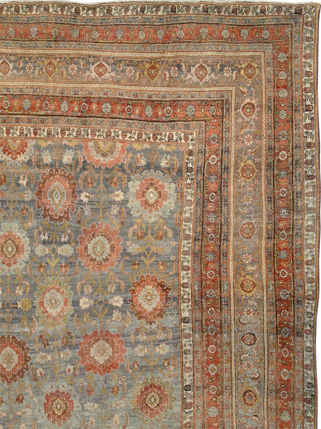 Antique Persian Bidjar Carpet, No.25114 - Staging
