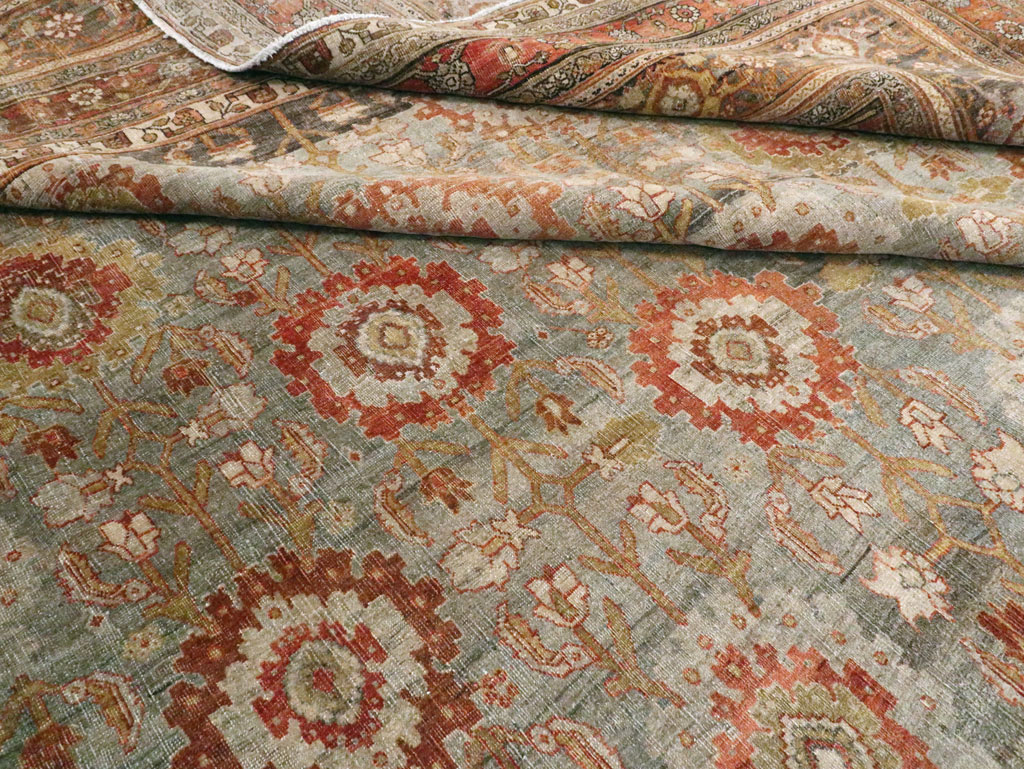 Antique Persian Bidjar Carpet, No.25114 - Staging