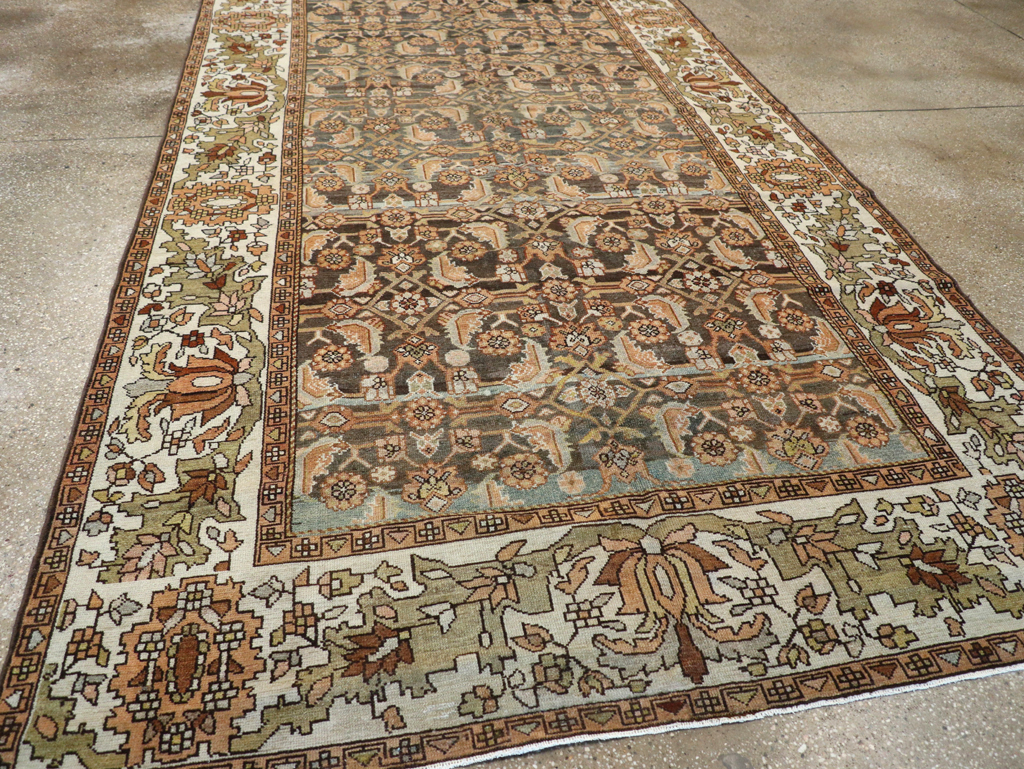 Vintage Persian Malayer Gallery Carpet, No.25115 - Staging