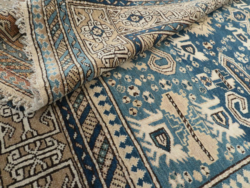 Antique Caucasian Perpedil Rug, No.25117 - Staging