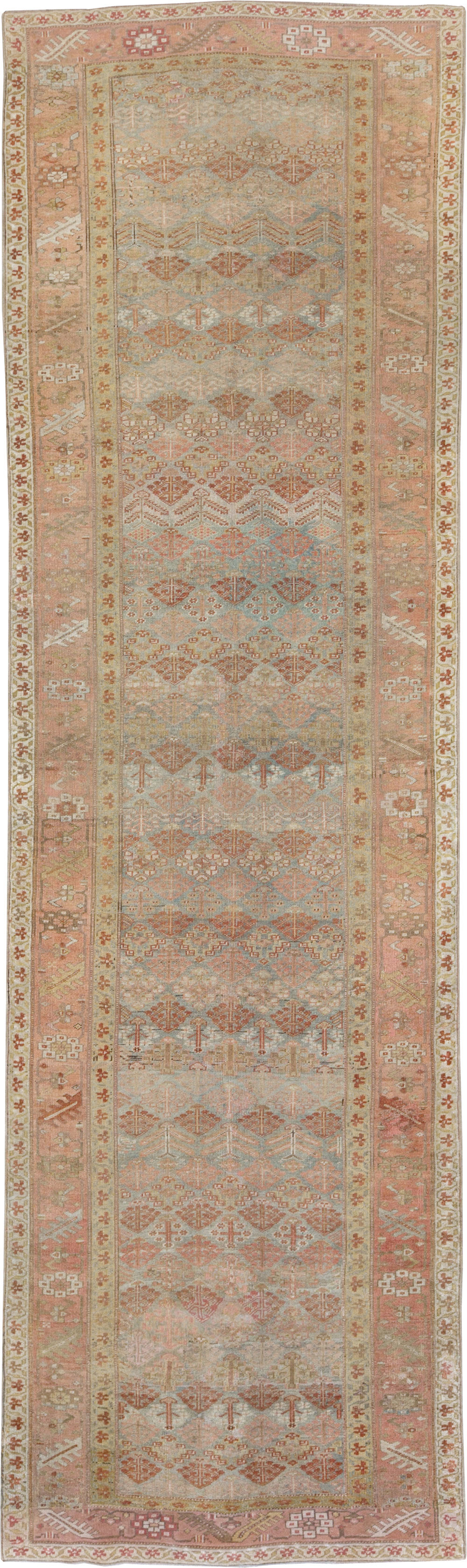 Antique Persian Malayer Wide Gallery Runner, No.25118 - Staging
