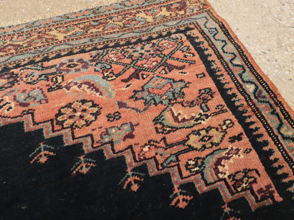 Antique Persian Senneh Bag Face, No.25119 - Staging