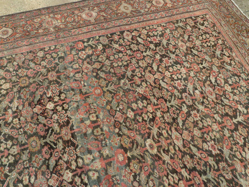 Antique Persian Fereghan Carpet, No.25123 - Staging