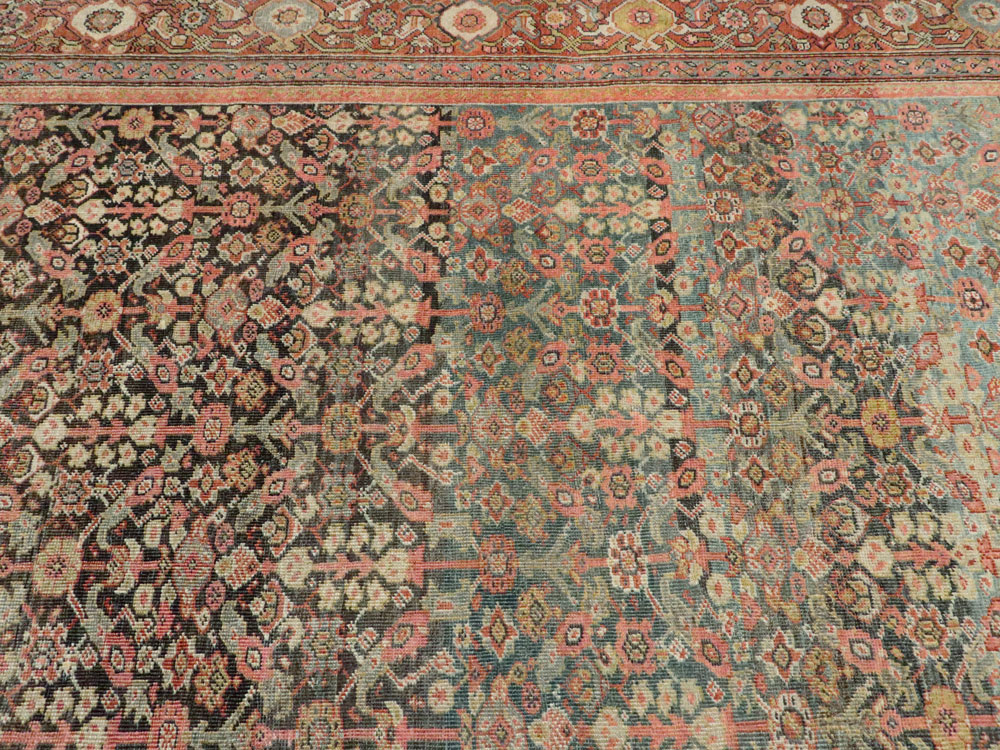 Antique Persian Fereghan Carpet, No.25123 - Staging