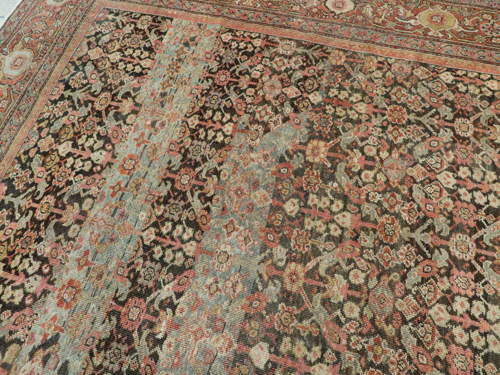 Antique Persian Fereghan Carpet, No.25123 - Staging