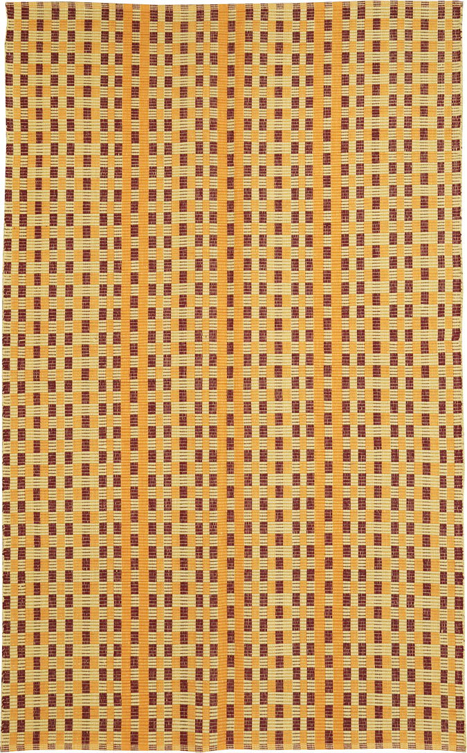 Vintage European Flatweave Kilim, No.25138 - Staging
