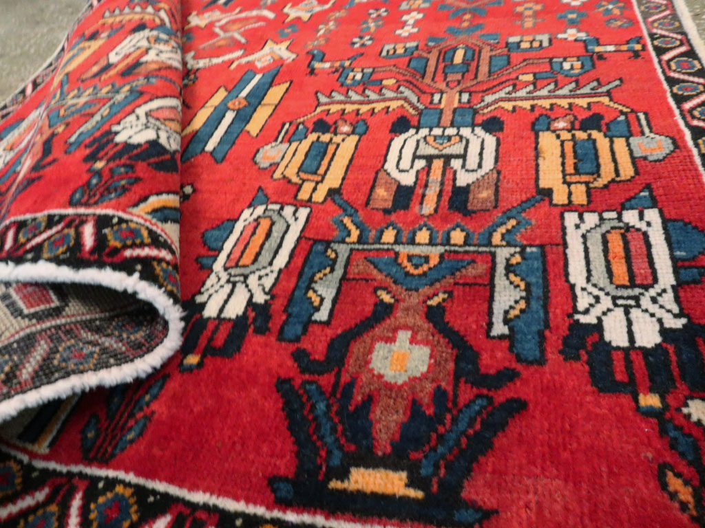 Vintage Persian Tabriz Carpet, No.25162 - Staging