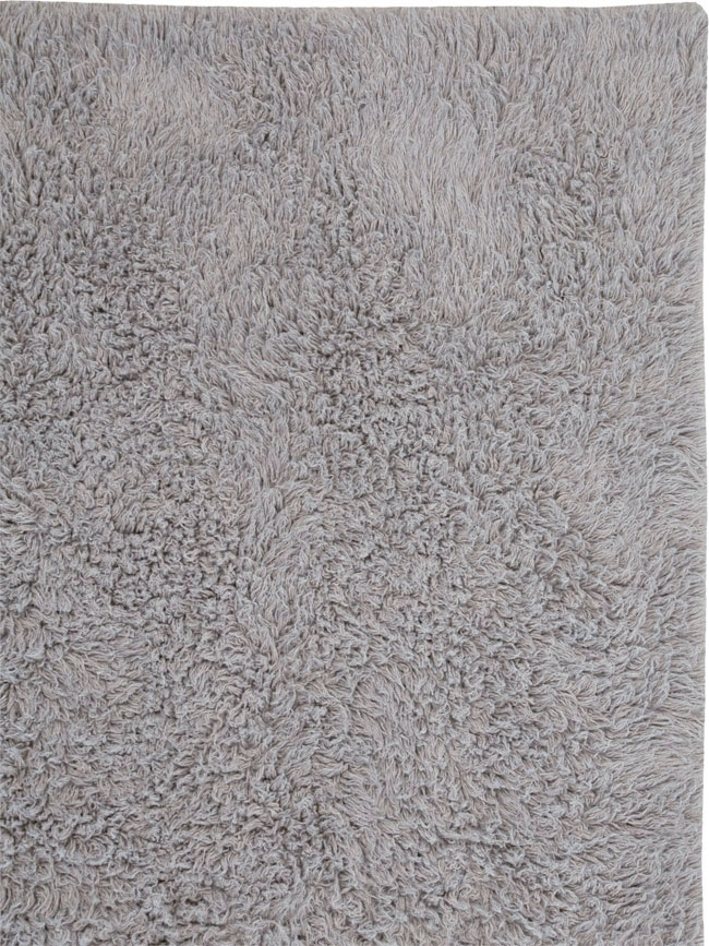 Vintage Greece Shag Rug, No.25183 - Staging