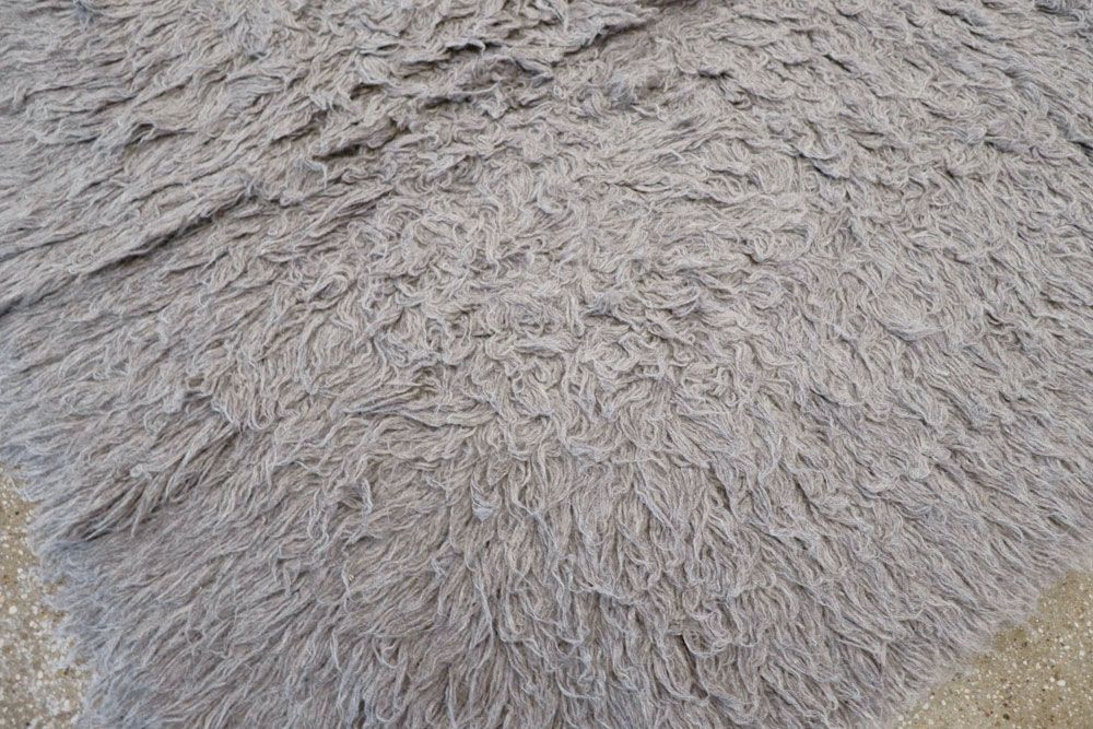 Vintage Greece Shag Rug, No.25183 - Staging