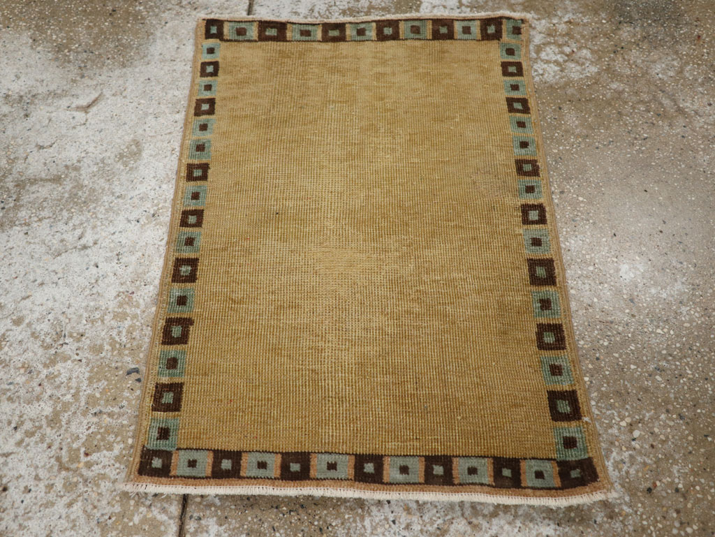 Antique Persian Tabriz Rug, No.25213 - Staging