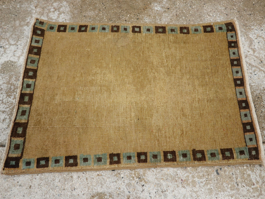 Antique Persian Tabriz Rug, No.25213 - Staging