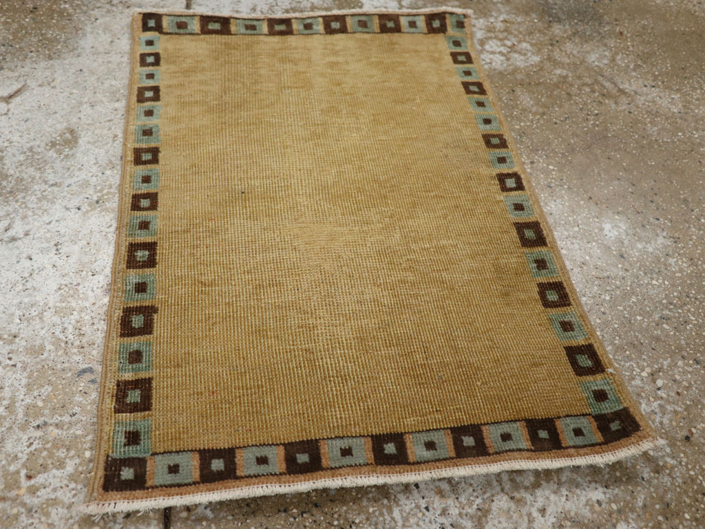 Antique Persian Tabriz Rug, No.25213 - Staging