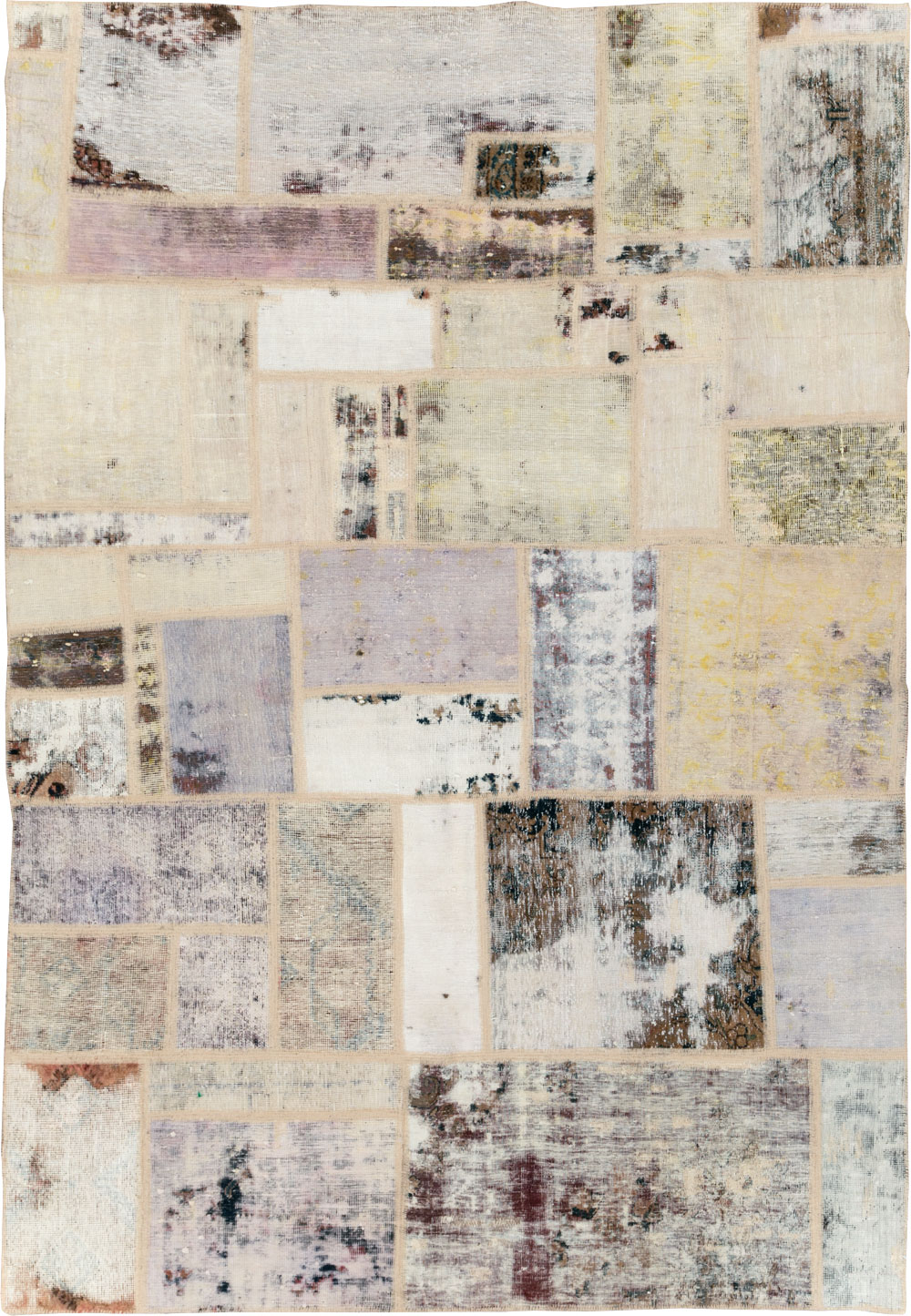 Vintage Anatolian Patchwork, No.25228 - Staging