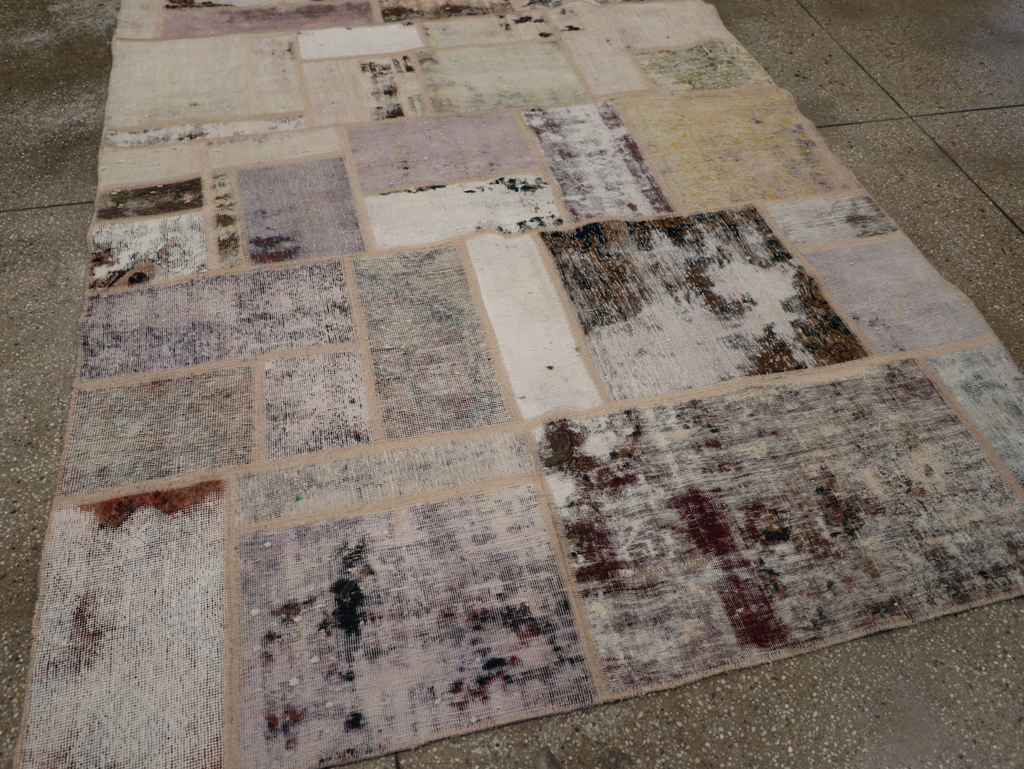 Vintage Anatolian Patchwork, No.25228 - Staging