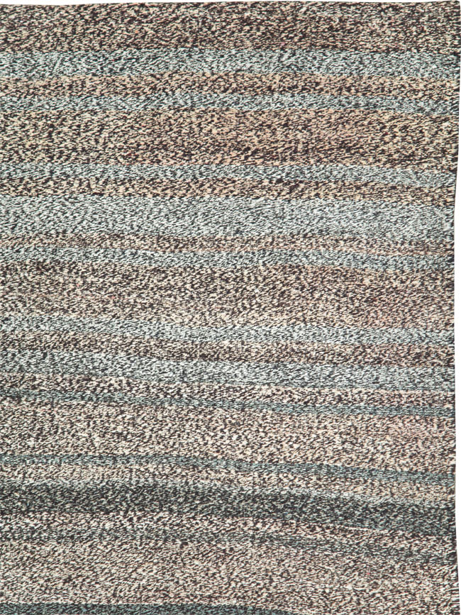 Vintage Persian Flatweave Kilim Gallery Rug, No.25247 - Staging