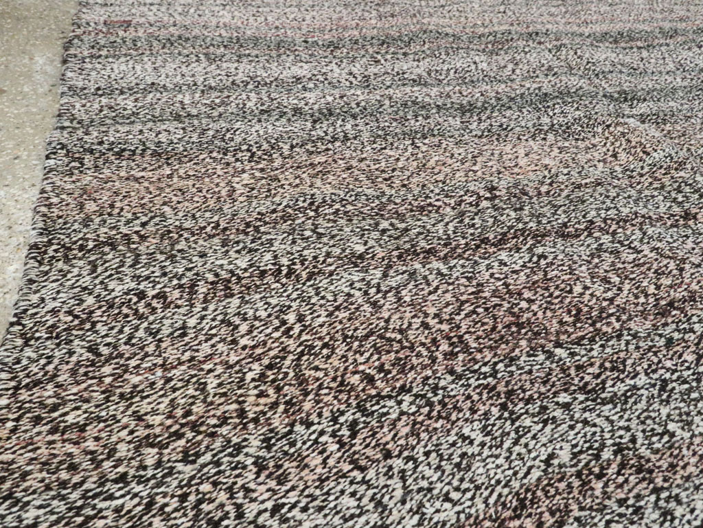 Vintage Persian Flatweave Kilim Gallery Rug, No.25247 - Staging