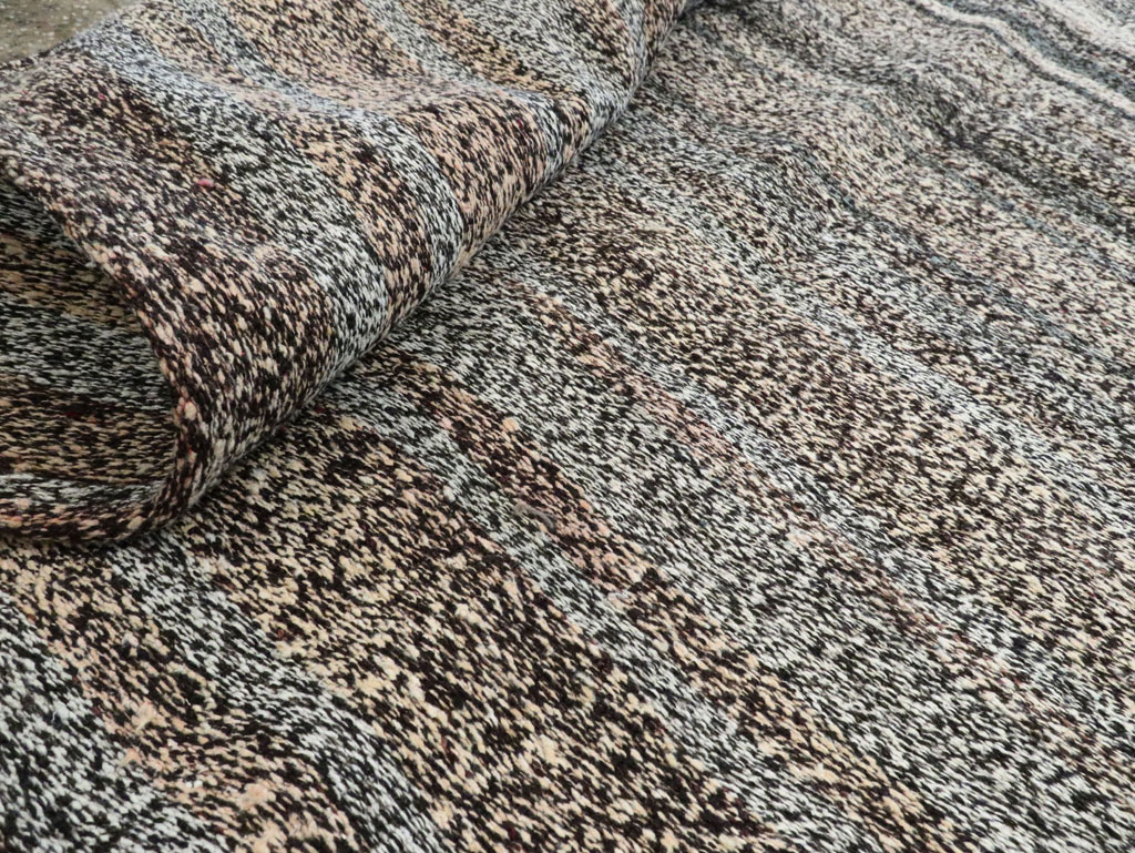 Vintage Persian Flatweave Kilim Gallery Rug, No.25247 - Staging