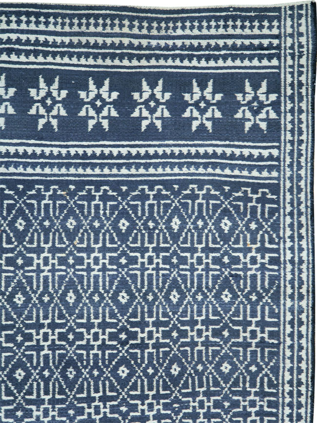 Vintage Persian Flatweave, No.25270 - Staging