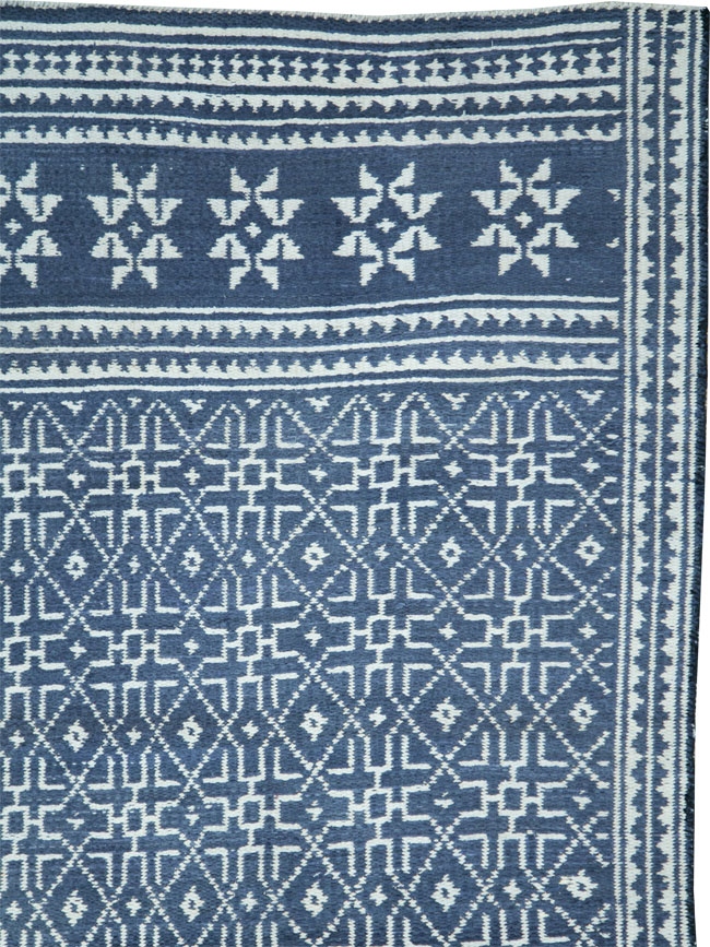 Vintage Persian Flatweave, No.25270 - Staging