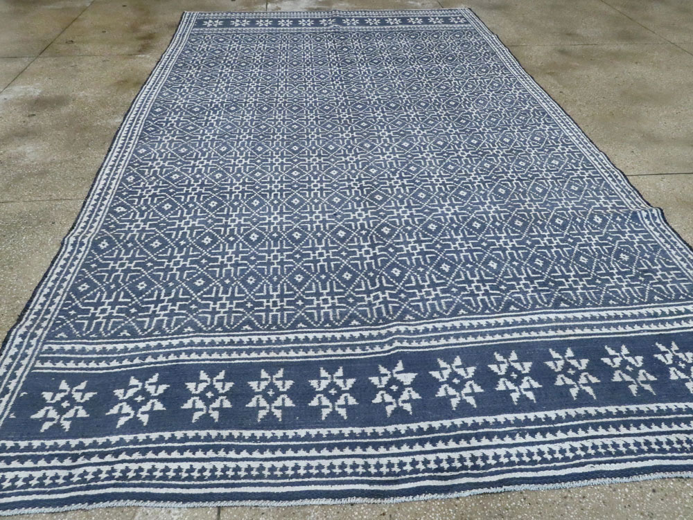 Vintage Persian Flatweave, No.25270 - Staging