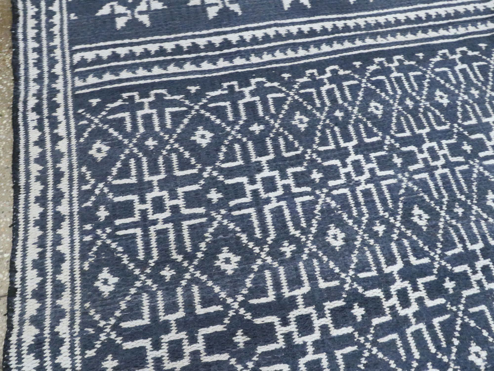 Vintage Persian Flatweave, No.25270 - Staging