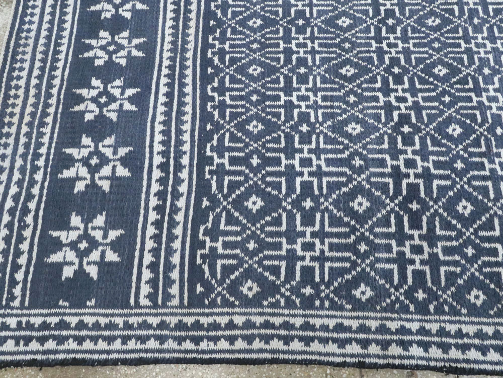 Vintage Persian Flatweave, No.25270 - Staging